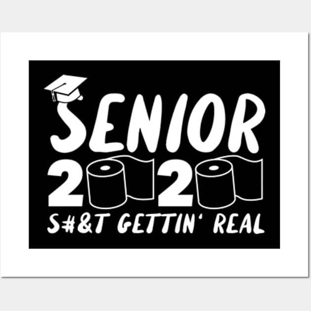 Senior 2020 Toilet Paper Wall Art by deadright